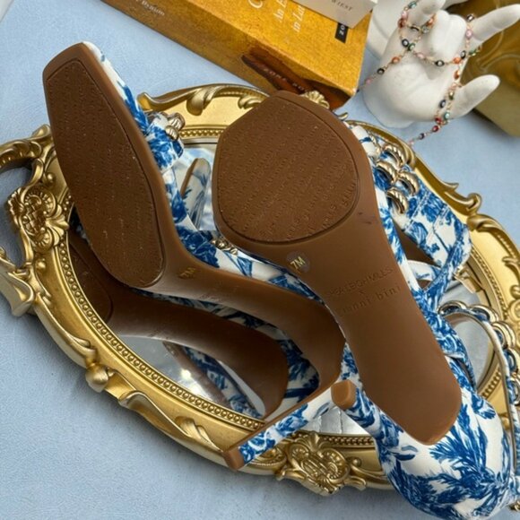 🆕 GIANNI BINI 🧿 x Shea Leigh Mills NWOB Carter Floral Print Strappy Sandal Sz7 - Picture 12 of 13